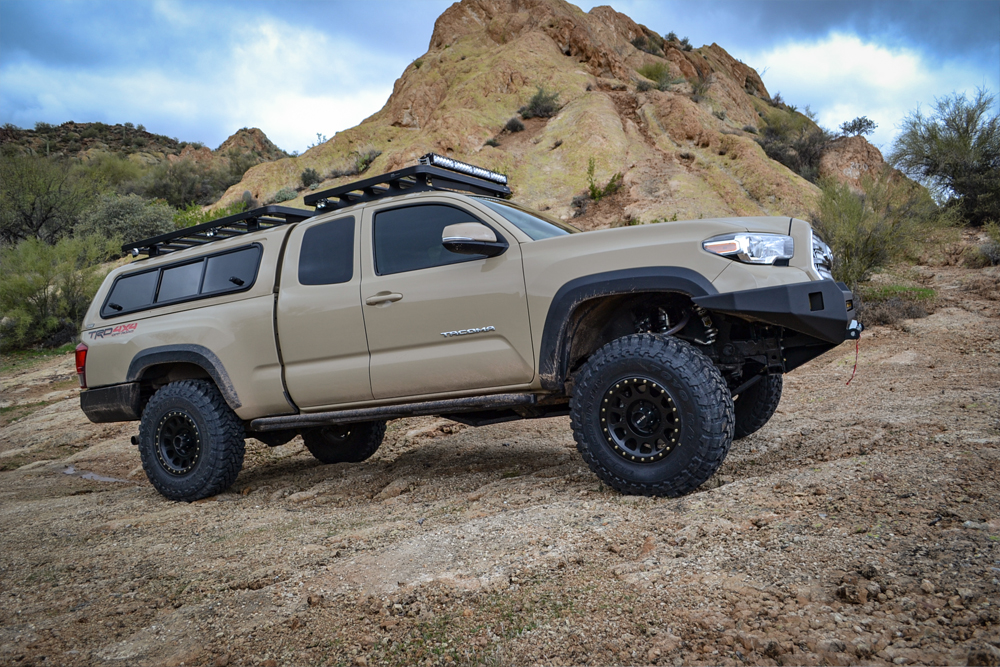 5-01-3rd-gen-toyota-tacoma-desert-tan-off-road-sand-overland-bed-shell
