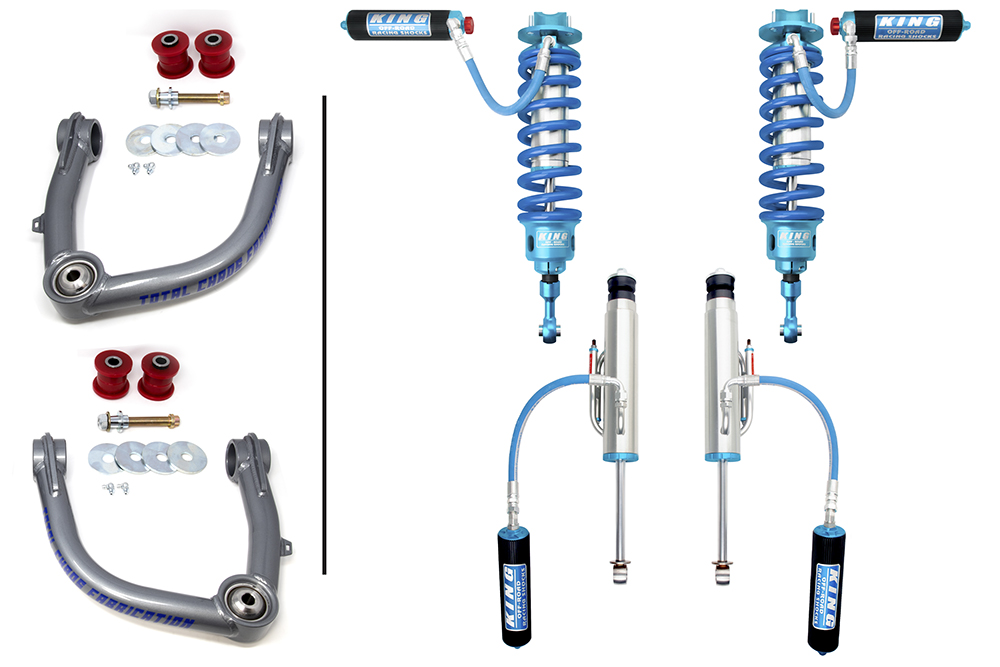 UCA W/ FRONT AND REAR 3.0 INCH ADJUSTABLE SHOCKS - IN STOCK