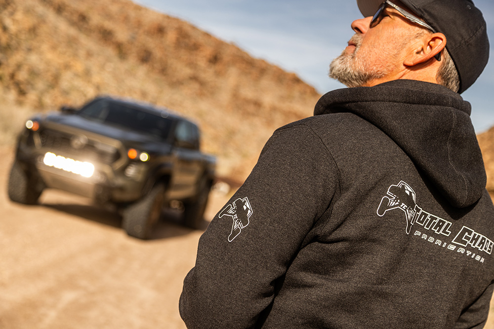 TOTAL CHAOS zip up sweatshirt