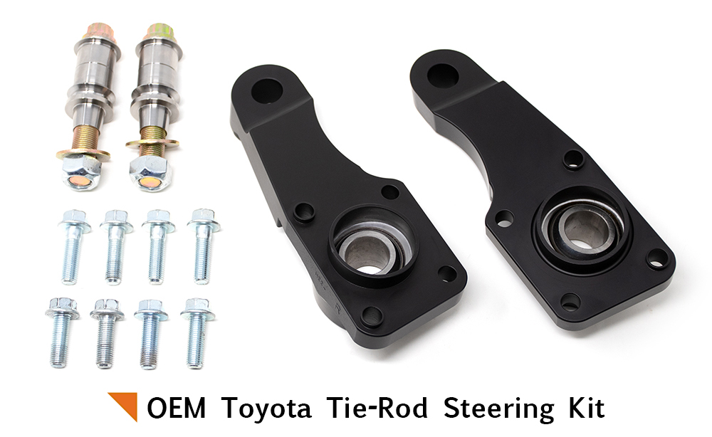 total chaos lower uniball conversion OE Toyota tie-rod steering kit photo