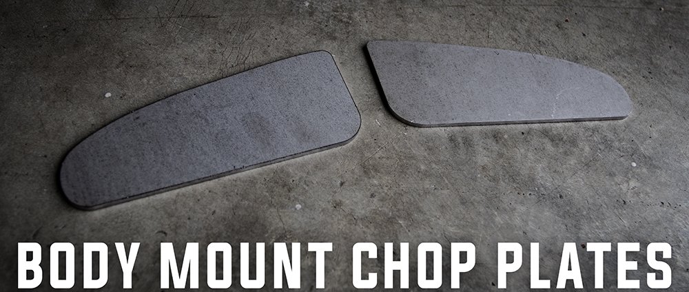 toyota body mount chop plate helps tire clearance