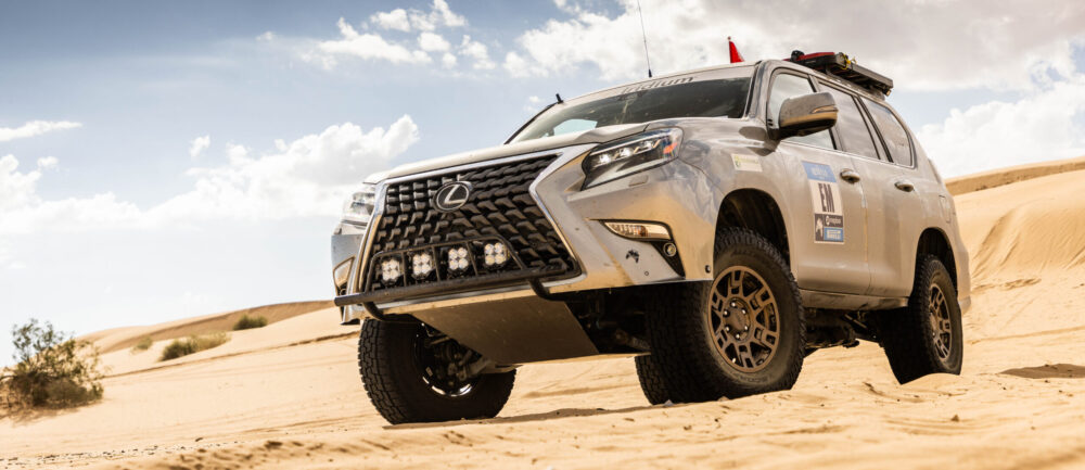 performance lexus gx460 off road desert dunes