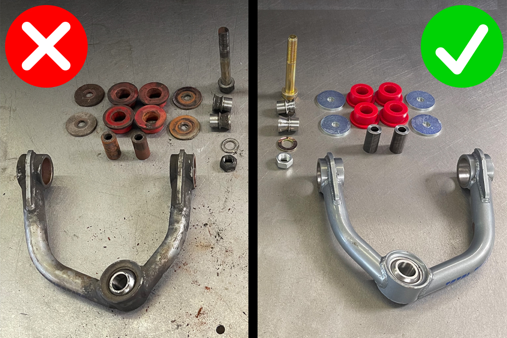 How to Maintain and Service TOTAL CHAOS Upper Control Arms